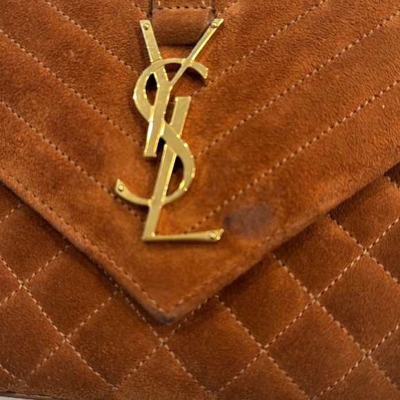 SAINT LAURENT Medium Envelope Chain Bag - Picture 8 of 15